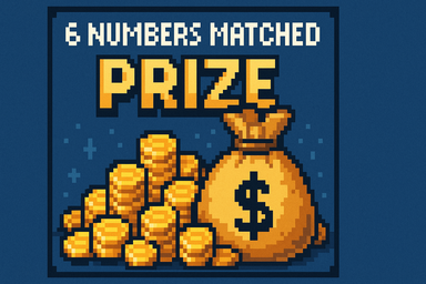 6 Numbers Matched